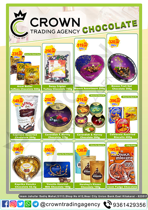 Happy purchase offer at Crown Trading Keelakarai