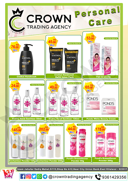 Happy purchase offer at Crown Trading Keelakarai