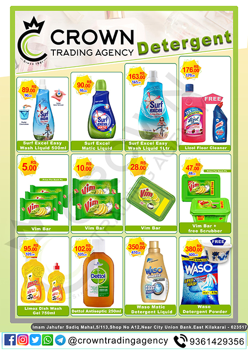 Happy purchase offer at Crown Trading Keelakarai